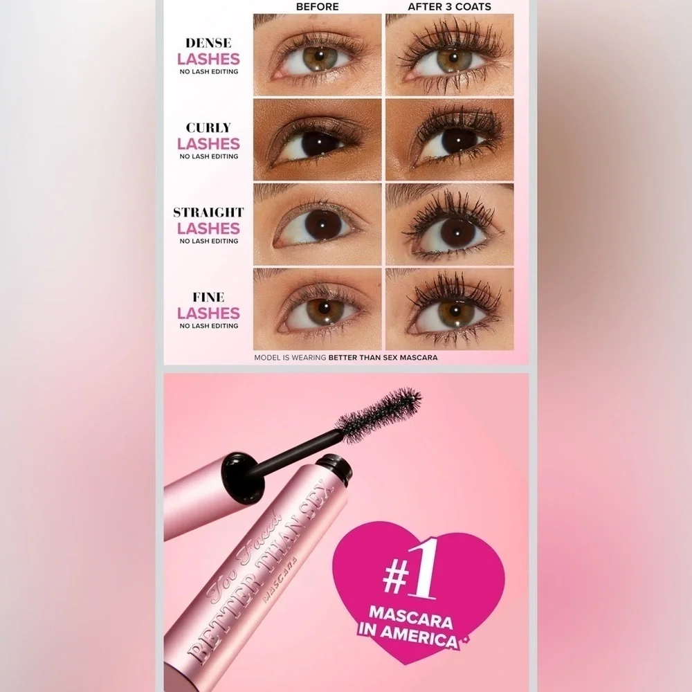 Too Faced experience dramatic